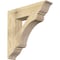 Ekena Millwork Legacy Traditional Rough Sawn Bracket, Douglas Fir, 6"W x 28"D x 28"H BKT06X28X28LEC01RDF - alternate 1